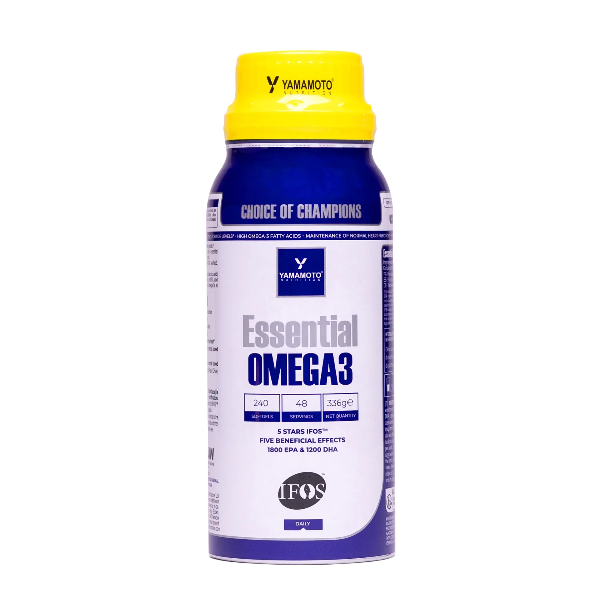Yamamoto Nutrition Essential Omega-3 IFOS™ 240 softgels